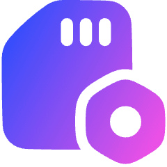 Sd Card Setting 1 Icon from Plump Gradient Set