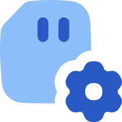 Sd Card Setting 2 Icon from Flex Flat Set