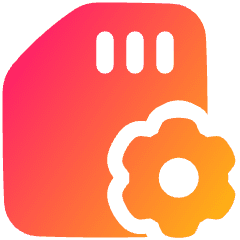 Sd Card Setting 2 Icon from Plump Gradient Set