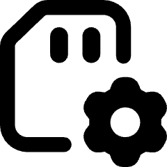Sd Card Setting 2 Icon from Core Remix Set