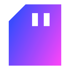 Sd Card Solo Icon from Sharp Gradient Set