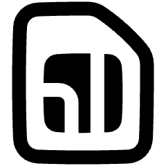 Sim Card Icon from Plump Remix Set