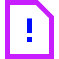 Sim Card Alert Icon from Sharp Neon Set