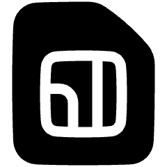 Sim Card Icon from Plump Solid Set