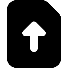 Sim Card Upload Insert Icon from Micro Solid Set