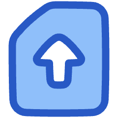 Sim Card Upload Insert Icon from Plump Duo Set