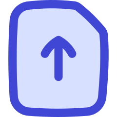 Sim Card Upload Insert Icon from Flex Duo Set