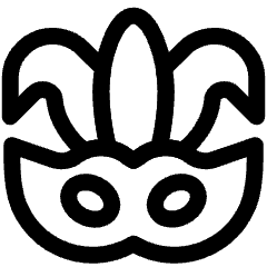 Mardi Gras Icon from Ultimate Regular Set