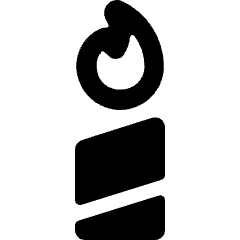 Christmas Candle Icon from Ultimate Bold Set