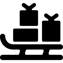 Christmas Gift Icon from Ultimate Bold Set