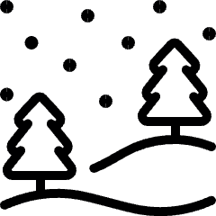 Christmas Snow Icon from Ultimate Light Set