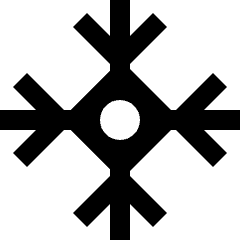 Christmas Snow Flake Icon from Nova Line Set