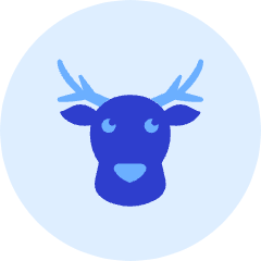 Reindeer Icon from Kameleon Duo Set