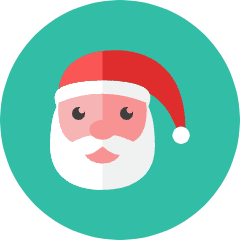 Santa Icon from Kameleon Colors Set