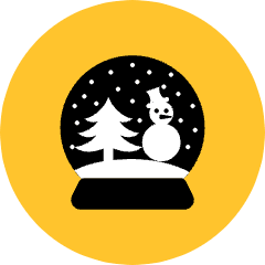 Snow Globe Icon from Kameleon Pop Set