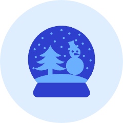 Snow Globe Icon from Kameleon Duo Set