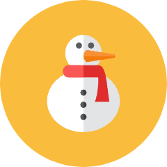 Snowman 2 Icon from Kameleon Colors Set