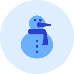 Snowman 2 Icon from Kameleon Duo Set