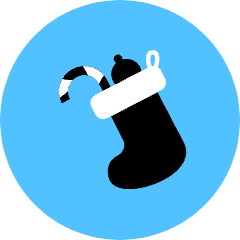 Sock Present Icon from Kameleon Pop Set