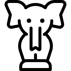 Circus Elephant Icon from Ultimate Light Set