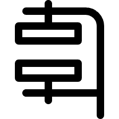 Clamp Press 1 Icon from Ultimate Regular Set