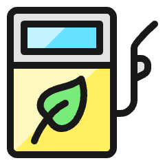 Clean Car Gas Icon from Ultimate Colors Set
