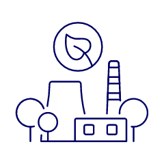 Green Industry Illustration from UX Line Set