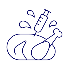 Injection Chicken Illustration from UX Line Set