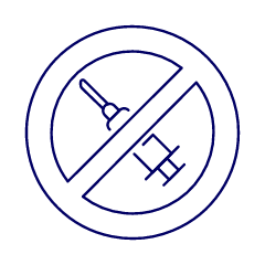 No Injection Illustration from UX Line Set