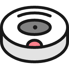 Cleaning Robot Icon from Ultimate Colors Set