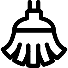 Floor Mop Dry Icon from Ultimate Regular Set