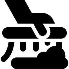 Hand Brush Bubble Icon from Ultimate Bold Set