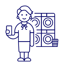 Laundry 1 Illustration from UX Line Set