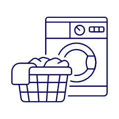 Washing Machine Illustration from UX Line Set