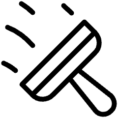 Window Mirror Cleaning Wiper 1 Icon from Ultimate Light Set