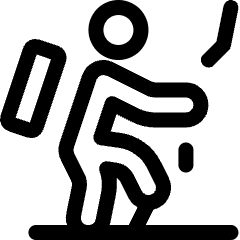 Climbing Mountain Icon from Ultimate Regular Set