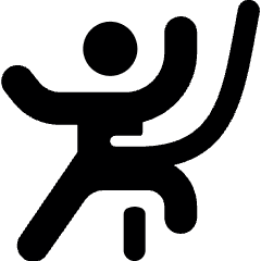 Climbing Sports Icon from Ultimate Bold Set