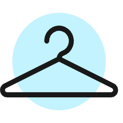 Locker Room Hanger Icon from Ultimate Colors Set