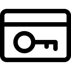 Locker Room Key Icon from Ultimate Regular Set