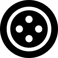 Clothes Design Button Icon from Ultimate Bold Set