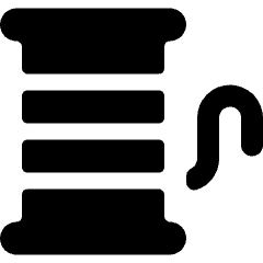 Clothes Design Thread Icon from Ultimate Bold Set