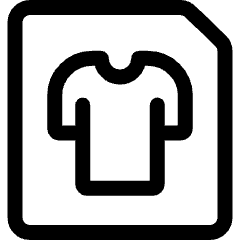Clothes Pattern Icon from Ultimate Regular Set