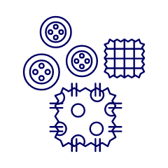 Buttons Patches Illustration from UX Line Set