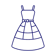 Dress 3 Illustration from UX Line Set