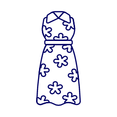 Dress 4 Illustration from UX Line Set