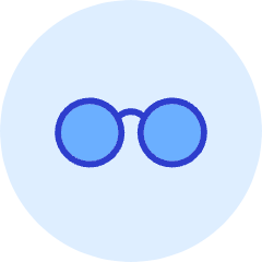 Eyeglasses 2 Icon from Kameleon Duo Set