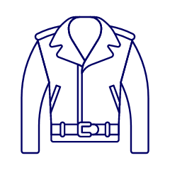 Leather Jacket 5 Illustration from UX Line Set