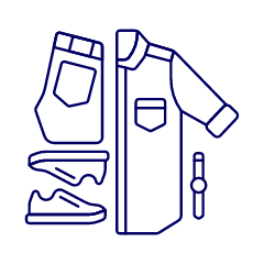 Outfit Prepare Illustration from UX Line Set