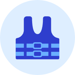 Safety Vest Icon from Kameleon Duo Set