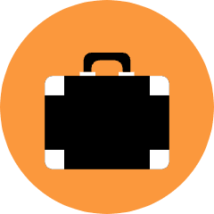 Suitcase Icon from Kameleon Pop Set